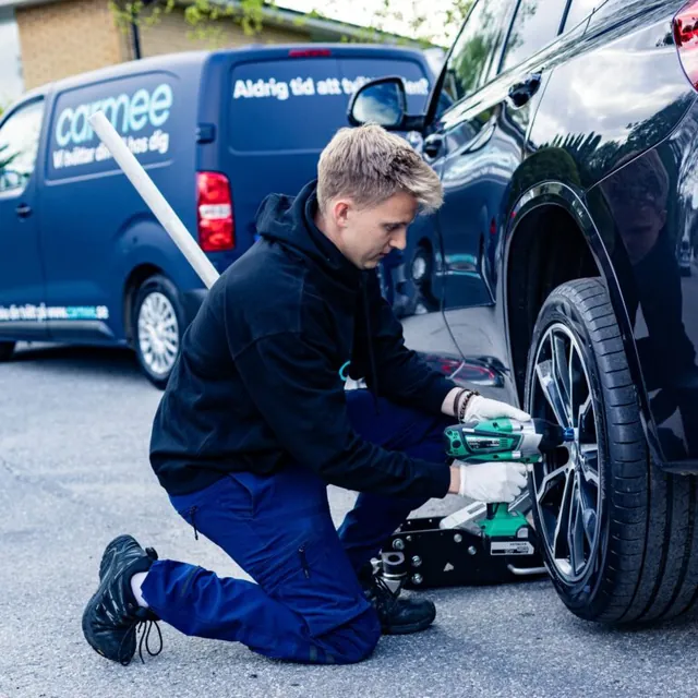Carmee däckbyte – mobil bilvård